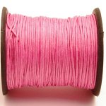 Waxkoord, 100 meter, roze