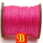 Waxkoord, 100 meter, fuchsia