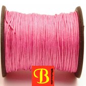 Waxkoord, 100 meter, roze